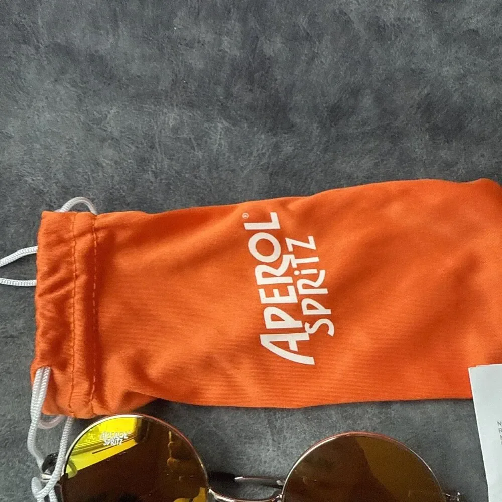 APEROL SPRITZ Sunglasses Unisex UV400 with Soft Case - Limited Edition